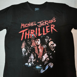 Michael Jackson - Thriller Zombies Official Unisex T Shirt ( Men M , L) ***READY TO SHIP from Hong Kong***